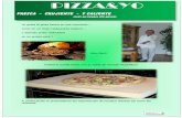 PIZZA&yo - stonecrystall.de · una masa de pizza no es otra cosa que una masa de pan. Al estilo italiano la masa de pizza no solamente se condimenta con sal, sino también con un