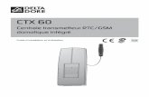 imp 2701358 rev2 Centrale transmetteur SMS CTX60 · CTX 60 Centrale transmetteur RTC/GSM domotique intégré Guide d'installation et d'utilisation.