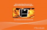 Direktbefeuerte Warmlufterzeuger - kachelofen-meier.de · Die Einstellung der Zulufttemperatur erfolgt über einen NTC Sensor der Regelung bei allen direktbefeuerten SKL-Geräten.
