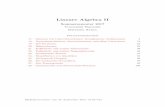 Lineare Algebra II - mathe2.uni-bayreuth.de · Lineare Algebra II Sommersemester 2017 Universit at Bayreuth Michael Stoll Inhaltsverzeichnis 17. Summen von Untervektorr aumen, Komplemente,