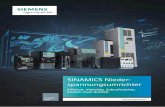SINAMICS Nieder- spannungsumrichtercbe620ec-4389... · Standard Performance Frequenzumrichter Branchenspezifische Umrichter High Performance Frequenzumrichter Servoumrichter Dezentrale