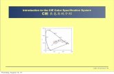 Introduction to the CIE Color Specification System CIE 表色系統介紹®€介色彩空间-黄锃.pdf · CIE 表色系統介紹 Introduction to the CIE Color Specification System