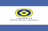 “Creative Business Consulting” - jasko.idjasko.id/wp-content/uploads/2013/06/Company-Profile-JASKO-2019.pdfSurveillance ISO 9001:2008 SMP Negeri 1 Kraksaan Kabupaten Probolinggo