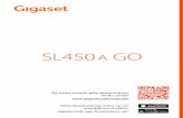 SL450 GO - gse.gigaset.com · Gigaset SL450A GO / LUG BE nl / A31008-M2721-E101-1-3F19 / Cover_front_LUG.fm / 9/7/15 SL450 A GO De meest actuele gebruiksaanwijzing vindt u onder