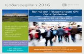 Þjóðarspegillinn 2016 - fel.hi.isfel.hi.is/sites/fel.hi.is/files/spegillinn_dagskra_2016_vefur7.pdf · • Iceland’s Shelter from Settlement to 2006 - Oddi 101 Fer fram á ensku