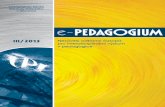 REDAKCE ČASOPISU e-PEDAGOGIUM - old.pdf.upol.czold.pdf.upol.cz/fileadmin/user_upload/PdF/e-pedagogium/2015/e... · na „hotové výsledky“, ktorými sa radi všetci chválime.