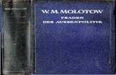 W:M.MOLOTOW - ciml.250x.comciml.250x.com/archive/ussr/molotov/german/molotow_1946_august_30... · v' w:m.molotow v' fragen deraussenpolitik reden und erklÄrungen al"ril 1945 - ,uni