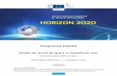 Programul H2020 Model de acord de grant cu beneficiar unicec.europa.eu/research/participants/data/ref/h2020/mga/sme/h2020-mga... · MAG H2020 IMM Faza 1 — cu beneficiar unic se