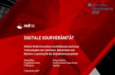 DIGITALE SOURVERÄNITÄT - jahrestagung.governikus.de · first release of enterprise linux red hat virtualization released red hat added to s&p 500 index cloudforms & openshift released