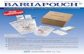 In conformity with IATA Aerial Dangerous Goods Regulations ...haradacorp.com/packaging/images/BARRIAPOUCH.pdf · This product is a pressure-proof/sealed pouch (a secondary container),