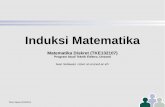 Induksi Matematika - ee.unsoed.ac.idstwn/kul/tke132107/matdis-2013-5.pdf · Matematika Diskret (TKE132107) - Program Studi Teknik Elektro, Unsoed Dengan induksi matematika kita dapat