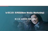 뉴미디어마케팅(New Media Marketing) - contents.kocw.netcontents.kocw.net/KOCW/document/2014/Hoseo/LeeJongwon3/5_6.pdf · 뉴미디어마케팅(New Media Marketing) 제 5 강: