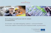 EU’S REGIONALFOND 2014-2020, DANMARK · mens det er Danmarks Erhvervsfremmebestyrelse, som – inden for programmets rammer – afgør, hvil ke konkrete projekter der skal igangsættes.