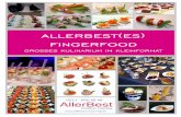 AllerBest(es) allerbest(es) Messe-Catering fingerfood · AllerBest(es) Messe-Catering 0511 - 600 48 48  allerbest(es) fingerfood großes kulinarium im kleinformat