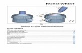 ROBO-WRIST - shop.ottobock.us · Das ROBO-WRIST Handgelenk ist nur in einer Ausführung sowie in einer Einheitsgröße erhältlich. Das ROBO-WRIST Handgelenk und einen Kugelgelenkeinsatz
