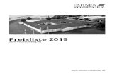 Preisliste Hauptkatalog 2019 - fahnen-koessinger.de · Grundqualität: Synthetik 110 g/m², Aufpreis für Querstäbe, Ringbandsicherung, Montage und Hohlsaum unten. Bsp. Bannerfahnen
