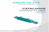 AMECH CATALOGUE 2016 · HYDRAULIC CYLINDER AMW Series R 261517.2019 Designed by Amech - Made in Vietnam