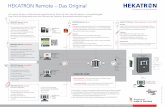 HEKATRON Remote – Das Original · Brandmelderzentrale Integral IP HEKATRON Remote Mobile + Programmieren HEKATRON Remote Professional HEKATRON Remote VirtualMAP HEKATRON Remote