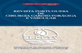 REVISTA PORTUGUESA DE CIRURGIA CARDIO-TORÁCICA E … · revista portuguesa de cirurgia cardio-torÁcica e vascular volume xv - n.º 1 - janeiro - março 2008 issn - 0873 - 7215 ÓrgÃo