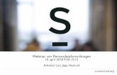 Webinar om Persondataforordningen 10. april 2018 9:30-10 ...€¦ · Webinar om Persondataforordningen 10. april 2018 9:30-10:15 Advokat Lars Japp Haslund. HELT KORT OM LUNDGRENS