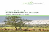 Natura 2000 und landwirtschaftliche Betriebe - lpv.de · Natura 2000 – Zahlen & Hintergrund Natura 2000 als kohärentes, ökologische Netz besonderer Schutzgebiete zur Bewahrung,