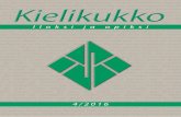 Iloksi ja opiksi - parnet.fifinra/Kielikukko/Kielikukko 4 2016 netti.pdf · Bästa läsare, vi gör en tidning för dig. Därför är det viktigt för oss att lära känna dina önsknin-gar