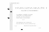 HUILUKAMARI I - herbertlindholm.net · music for four flutes from five centuries transcribed and edited by Herbert Lindholm FLUTE-CHAMBER I. Flauto III Josquin des Prez (c. 1450-1521)