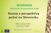 BIOMASA, združenie právnických osôb - inogate.org ZIDEK_3.pdf · ENEF anská ystrica, 16.-18.10.2012 BIOMASA združenie právnických osôb Rozvoj a perspektívy peliet na Slovensku