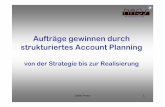 Aufträge gewinnen durch strukturiertes Account Planning · Detlef Persin 1 Aufträge gewinnen durch strukturiertes Account Planning von der Strategie bis zur Realisierung