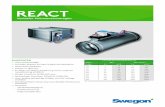 REACT - Produktdatenblatt · 3 20190626 onstruktionsänderungen orbehalten. REACT Abbildung 3. REACT CU für die Nebensteuerung von REACT/ 0–10-V-Signal.