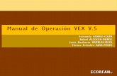 Manual de Operación VEX V Mecanica.pdf · distancia más larga) tiene una fuerza más pequeña, y por lo tanto la aceleración más lenta. Figura 8 Los tamaños de rueda y la velocidad