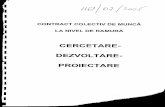 I DEZVOLTARE- PROIECT ARE - dialogsocial.gov.rodialogsocial.gov.ro/.../CCM-1161-2005-Cercetare-Proiectare-si-AA-1-4-la... · CERCETARE-DEZVOLTARE-PROIECTARE 1.CAPITOLULI 2.CAPITOLULII
