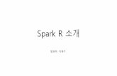 Spark R 소개 · 1. 빅데이터시스템이란? 2. Spark란무엇인가? 3. Spark R 소개 4. Spark R 데모. 1. 빅데이터시스템이란? •거대한데이터를저장하고그데이터를처리하기위한시스템.