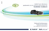 SQM Tork Motoru - emfmotor.comˆstri_tr_katalog.pdf · SQM Tork Motoru, düşük atalet momenti sayesinde dinamiktir ve yüksek kutup tasarımı, motorun kontrol edilebilirliğini