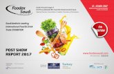 Foodex 2017 Post Show Report - foodexsaudi.com 2017 Post Show Report.pdf · food & drink associations saudi arabia’s leading international food & drink trade exhibition post show