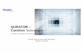 QURATOR Curation Technologies · • Planner Board aus Prozess-Blueprints erstellen und damit abgleichen • Prozesskontext für Aufgaben • Rollenauflösung • Office Graph •
