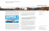 Festo Lernzentrum Newsletter Dezember 2018 · Festo Lernzentrum Newsletter Ausgabe 62 Dezember 2018 Seite 1 Festo Lernzentrum Saar GmbH Rohrbach Obere Kaiserstraße 301 D-66386 St.