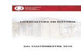 2do CUATRIMESTRE 2016 - licenciaturahistoria.web.unq.edu.arlicenciaturahistoria.web.unq.edu.ar/wp-content/uploads/sites/83/2016/...al Historia Cultural Argentina Lunes y Jueves de