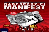 Raspberry Pi Manifest - Leseprobe -  · Raspberry Pi durch die programmierbare GPIO-Schnittstelle hat bastelwilligen Informatikern die Tür geöffnet. Wobei man gar kein Studium für