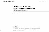 Mini Hi-Fi Component System - Nouveautés · Touche PLAY MODE/TUNING MODE (pages 11, 12, 13) Appuyez sur cette touche pour sélectionner le mode de lecture d’un CD, d’un MP3 ou