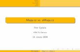 Mapy.cz vs. aMapywiki.cs.vsb.cz/images/7/76/Gad007-gis-mapy_cz.pdf · mapy.cz je nutn e zadat konkr etn URL (i protokol http nebo https), nesta c jen dom ena amapy.cz konkr etn kl