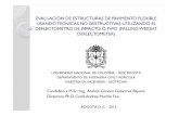 Presentación Tesis de Maestria - Evaluación de Estructuras ...bdigital.unal.edu.co/11828/1/300163.2012.pdf · EVALUACIÓN DE ESTRUCTURAS DE PAVIMENTO FLEXIBLE USANDO TECNICAS NO
