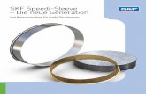 SKF Speedi-Sleeve – Die neue Generation · Abtrennbarer Flansch Für den einfachen Einbau sind SKF Speedi-Sleeve Wellen-Reparaturhülsen mit einem Flansch versehen († Bild 1).Der