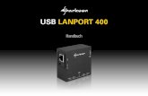 USB LANPORT 400 - Sharkoon - Startseitede.sharkoon.com/Download/Storage_Solutions/LanUSB/LanPort_400/manual... · 6.3 Reset Device (Gerät zurücksetzen) A – Wählen Sie die einzelnen