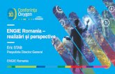 ENGIE Romania realizări și perspective · Dumitru Prunariu, Dan Puric, Nadia Comaneci, Horatiu Malaele • Subiectele abordate: Schimbările și provocările pieței, probleme de