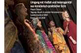 Umgang mit Vielfalt und Heterogenität aus künstlerisch ... · Umgang mit Vielfalt und Heterogenität aus künstlerisch-praktischer Sicht Hayat Chaoui Tagung: Musik in sozialer Verantwortung