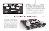 Reverb & Tremolo - images.musicstore.deimages.musicstore.de/intershop/workshop/grand_gtrs/Strymon-Flint-Test.pdf · Effekt unabhängig mit bis +/-3 dB versehen und auch die Reihenfolge