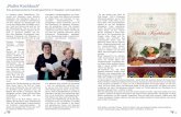 „Ruths Kochbuch“ - wizo-ev.org · Familienmitglied noch Besonderes zubereitete – wie für Ruth den geliebten Spinat. Bis heute kommt Ruths Familie zu festlichen Anlässen bei