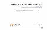 Verwendung des AED-Managers - cardiacscience.de · Verwendung des AED-Managers Informationen zum AED-Manager Der AED-Manager hilft medizinischen Leitern, Administratoren von automatisierten