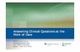 Answering Clinical Questions at the Point of Care · QuQu c acts about Up o ateick Facts about UpToDate 5 500+ world5,500+ world-renowned physician authors (international) 作者數量